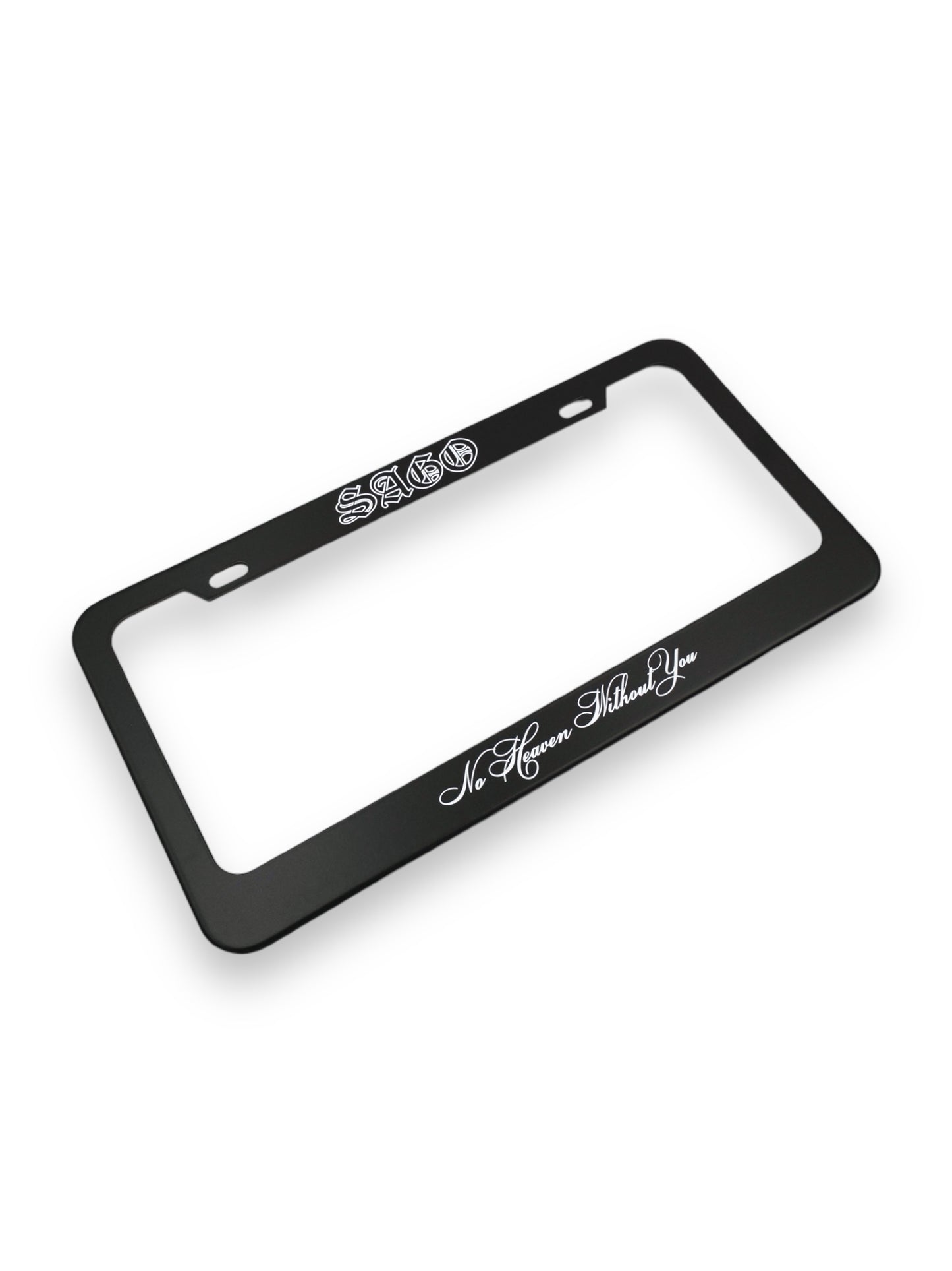 Sago License Plate Frame