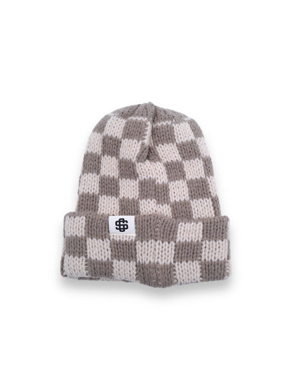 Checkered beanie