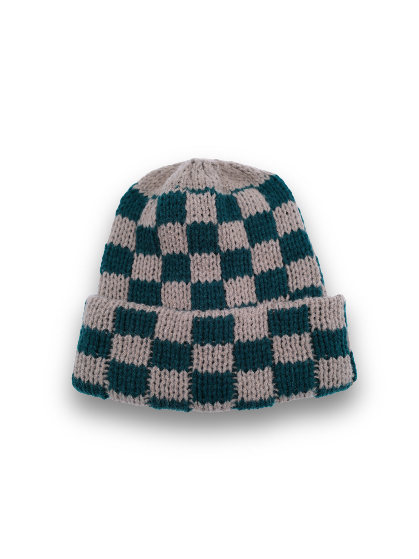 Checkered beanie