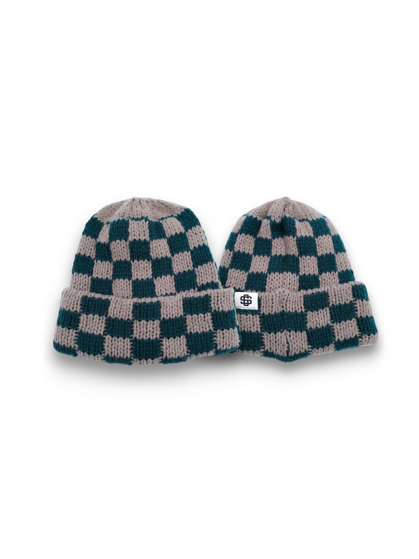 Checkered beanie