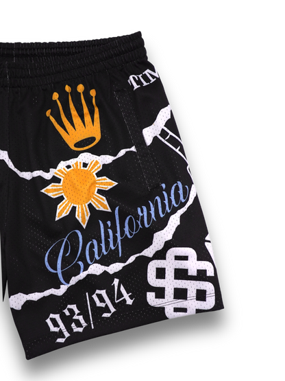 SAGO X EAZY COLLAB SHORTS (Black)