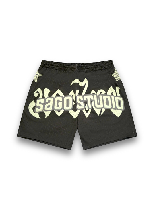 Muay Thai shorts (charcoal)